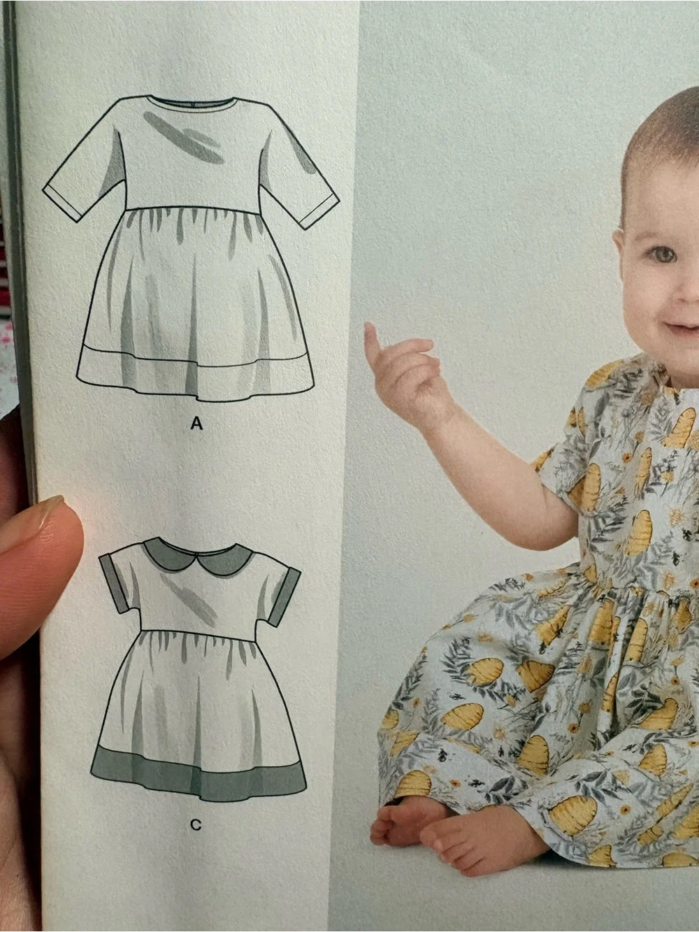BN UNCUT SIMPLICITY 9243 A TODDLER SEWING PATTERNS